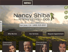 Tablet Screenshot of nancyshibadds.com